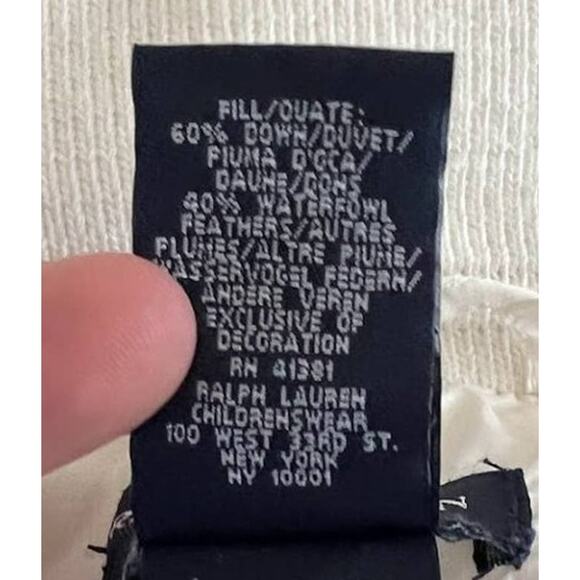 Polo Ralph Lauren Down Puffer Jacket with Fleece Lining - Picture 7 of 15